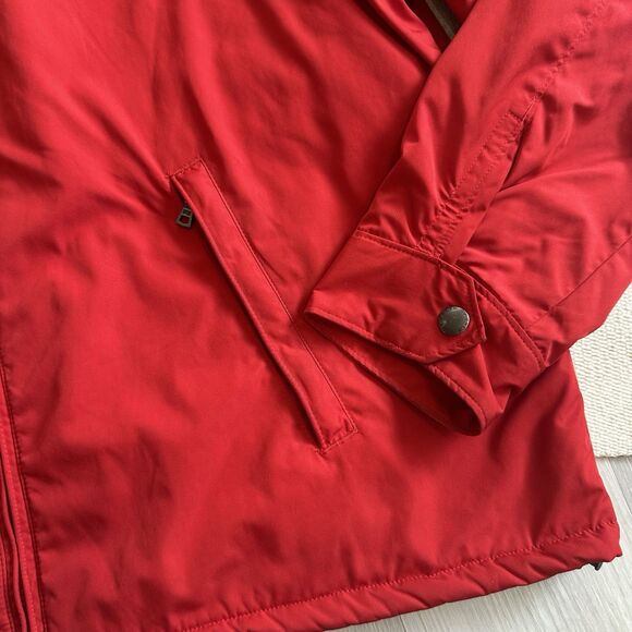 Vtg Polo Ralph Lauren Full Zip Jacket Men XXL Red  Fleece Lined ZippedHood READ - Picture 8 of 16